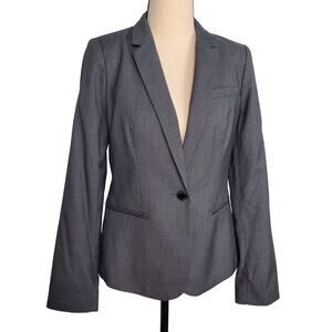 NWOT Calvin Klein Coat  Blazer Jacket Gray Size 6 P